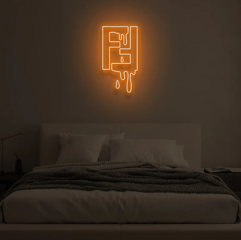 "Fendi" Drip LED Neon Sign