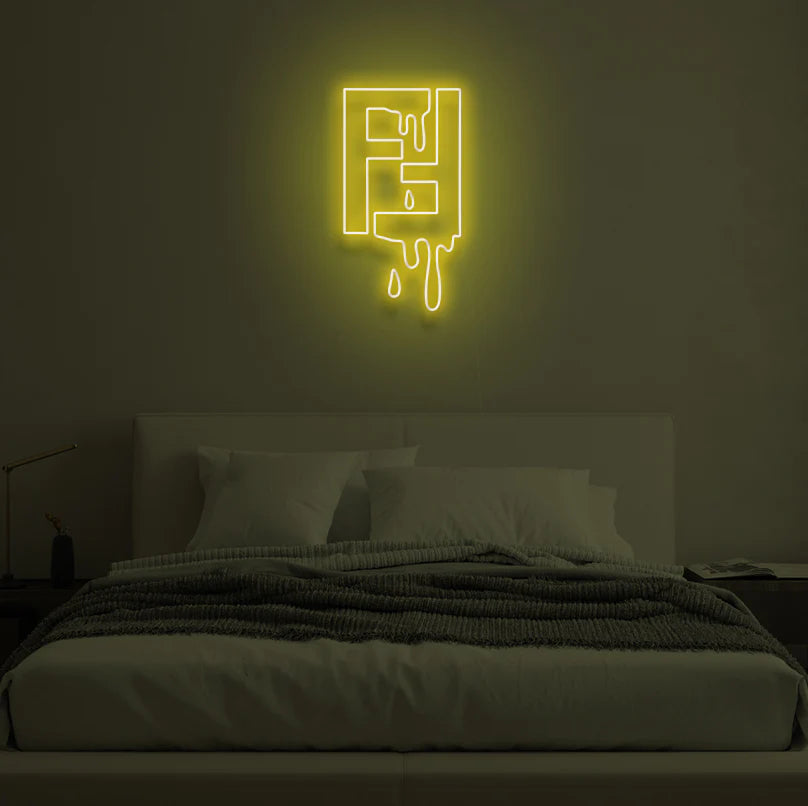 "Fendi" Drip LED Neon Sign