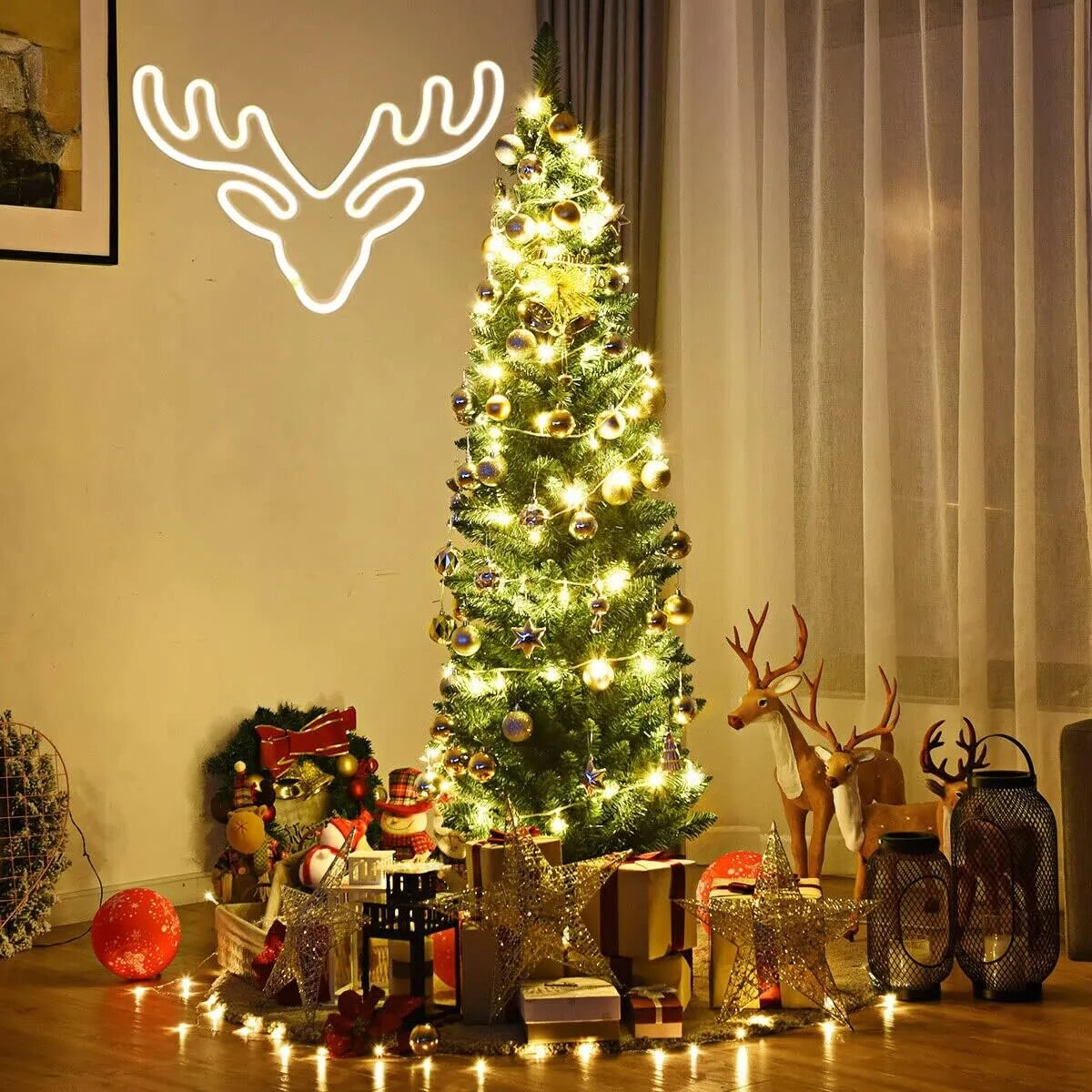 Christmas Deer LED Neon Lights