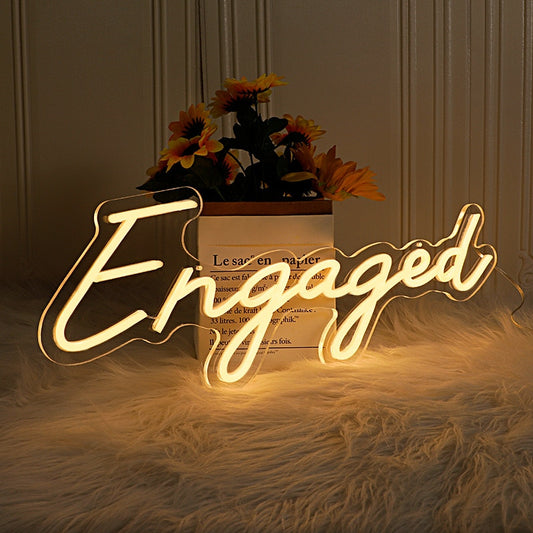 Engaged LED Neon Sign